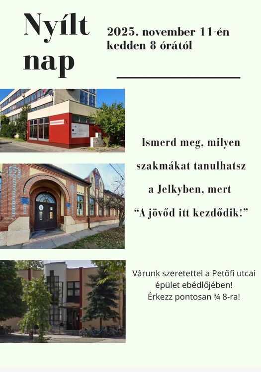 Nyílt nap a Jelkyben